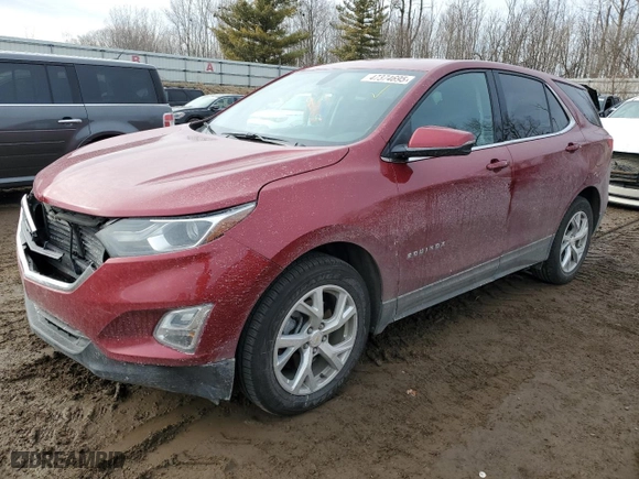 2018 Chevrolet Equinox LT with VIN 2GNAXKEX5J6154110, listed as a Copart auction lot 47374695 with 36,083 mi miles and Clean Title. Bid and sale history available at carsss.com. Image 1.