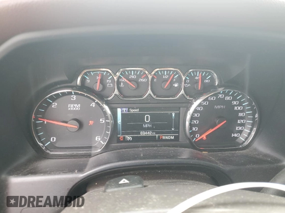 2014 Chevrolet Silverado 1500 High Country with VIN 3GCUKTEC6EG428559, listed as a Copart auction lot 54586165 with 69,442 mi miles and Salvage Title. Bid and sale history available at DreamBid. Image 9.