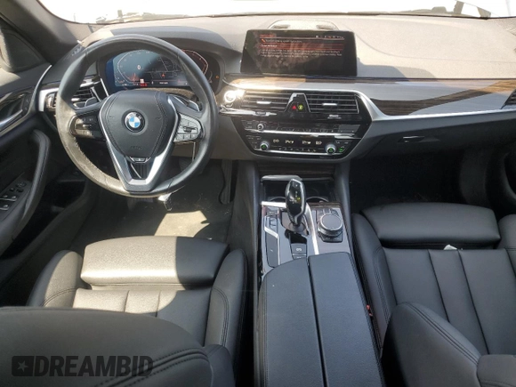 2020 BMW 5 Series 530i xDrive with VIN WBAJR7C05LCD77778, listed as a Copart auction lot 65719695 with 22,137 mi miles and Salvage title. Bid and sale history available at DreamBid. Image 8.