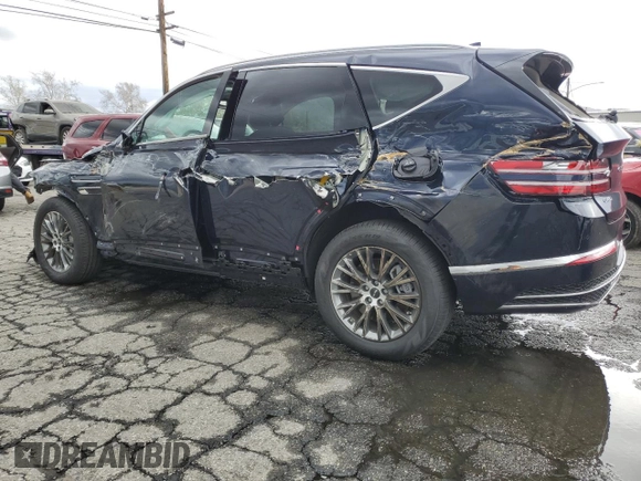 2025 Genesis GV80 Standard with VIN KMUHFESB3SU248524, listed as a Copart auction lot 47854975 with 6,309 mi miles and Non Repairable. Bid and sale history available at DreamBid. Image 2.