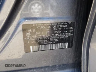 2020 Hyundai Accent SE with VIN 3KPC24A62LE097912, listed as a Copart auction lot 61860133 with 69,830 mi miles. Bid and sale history available at carsss.com. Image 12.