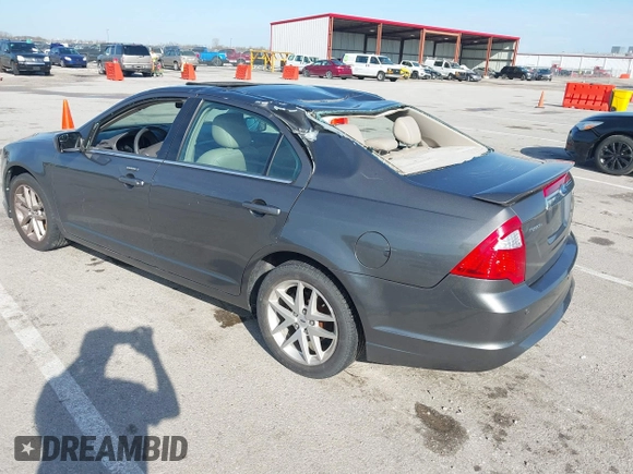 2011 Ford Fusion SEL with VIN 3FAHP0JG9BR267043, listed as a IAAI auction lot 41904289 with 168,580 mi miles. Bid and sale history available at carsss.com. Image 3.