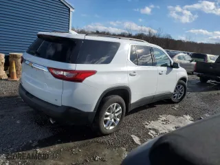 2020 Chevrolet Traverse LT Cloth with VIN 1GNEVGKW2LJ184817, listed as a Copart auction lot 45007175 with 59,658 mi miles and Salvage Title. Bid and sale history available at carsss.com. Image 3.