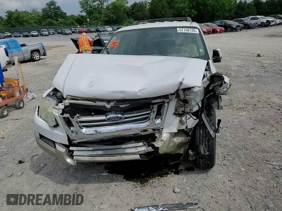 2007 Ford Explorer Eddie Bauer with VIN 1FMEU648X7UA78846, listed as a Copart auction lot 57156135 with 194,353 mi miles and Salvage title. Bid and sale history available at DreamBid. Image 15.