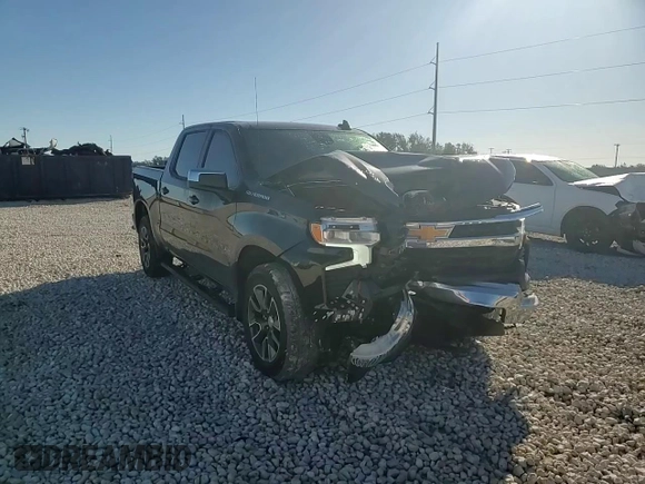 2023 Chevrolet Silverado 1500 LT with VIN 1GCPACED3PZ332383, listed as a Copart auction lot 79475424 with 24,833 mi miles and Salvage Title. Bid and sale history available at DreamBid. Image 11.