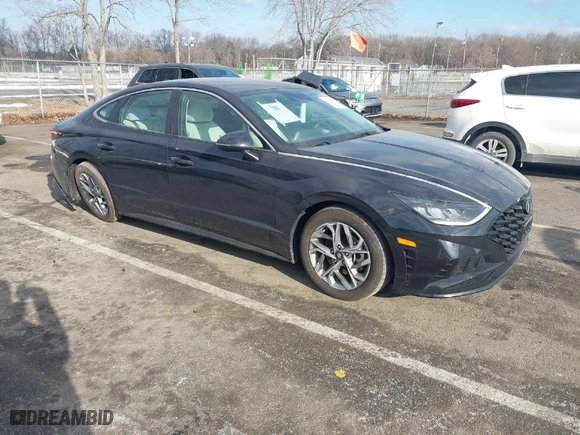 2023 Hyundai Sonata SEL with VIN KMHL64JA1PA275970, listed as a IAAI auction lot 41426974 with 14,690 mi miles. Bid and sale history available at carsss.com. Image 1.