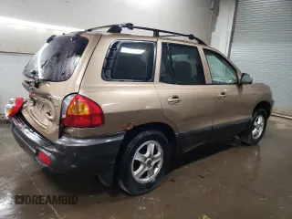 2003 Hyundai Santa Fe GLS with VIN KM8SC13D33U375491, listed as a Copart auction lot 76720694 with 212,447 mi miles and Salvage Title. Bid and sale history available at carsss.com. Image 3.