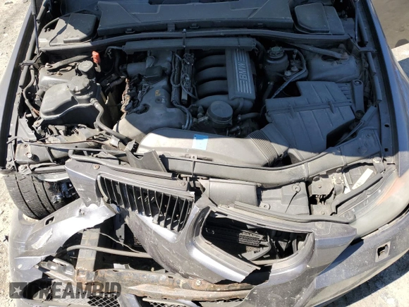 2006 BMW 3 Series 330i with VIN WBAVB33586PS16264, listed as a Copart auction lot 52257995 with 182,857 mi miles and Salvage Title. Bid and sale history available at DreamBid. Image 11.