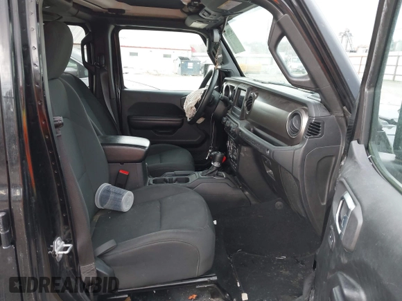 2018 Jeep Wrangler Unlimited Sport с VIN 1C4HJXDGXJW189576, выставлен на аукционе IAAI как лот 41906106 с пробегом 60 463 миль миль и . История ставок и продаж доступна на DreamBid. Изображение 5.