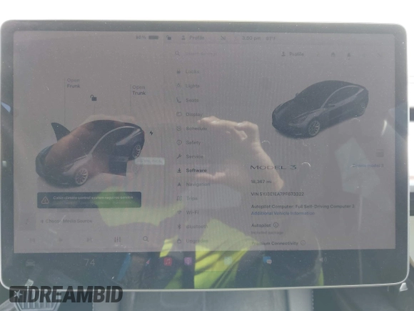 2023 Tesla Model 3 с VIN 5YJ3E1EA7PF673322, выставлен на аукционе IAAI как лот 42226767 с пробегом 18 367 миль миль и . История ставок и продаж доступна на DreamBid. Изображение 7.