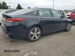 2018 Kia Optima SX with VIN 5XXGW4L2XJG224863, listed as a Copart auction lot 58701575 with 79,673 mi miles and Salvage title. Bid and sale history available at DreamBid. Image 3.