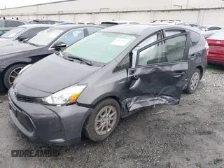 2017 Toyota Prius v Two with VIN JTDZN3EU6HJ069884, listed as a IAAI auction lot 41493416 with 37,716 mi miles. Bid and sale history available at carsss.com. Image 18.