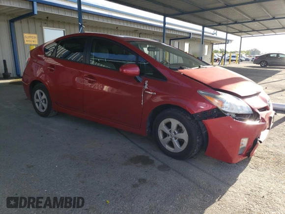 2011 Toyota Prius I with VIN JTDKN3DU3B0323289, listed as a Copart auction lot 51705975 with 159,482 mi miles and Salvage Title. Bid and sale history available at carsss.com. Image 4.