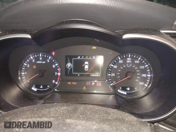 2015 Kia Optima SXL Turbo with VIN 5XXGR4A63FG408045, listed as a IAAI auction lot 41475991 with 133,263 mi miles and . Bid and sale history available at DreamBid. Image 7.