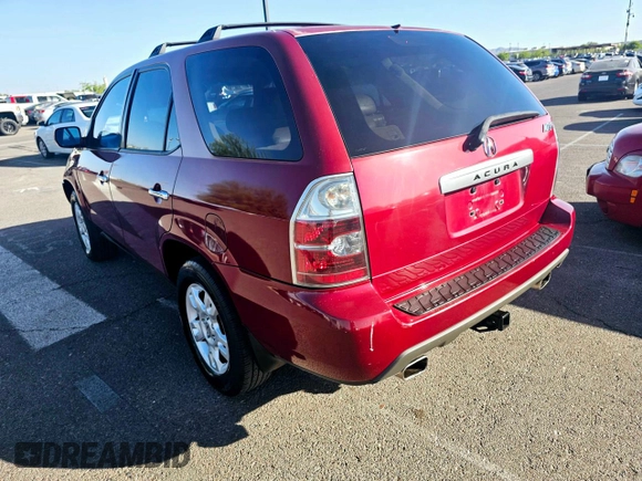 2005 Acura MDX Touring with VIN 2HNYD18695H536237, listed as a Copart auction lot 77916324 with 241,405 mi miles and Clean Title. Bid and sale history available at carsss.com. Image 4.