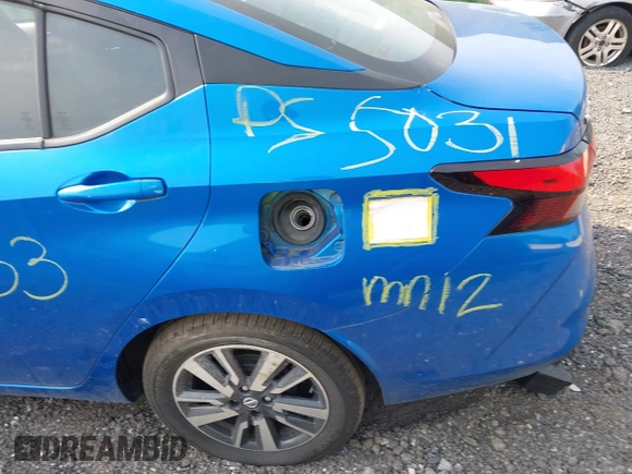 2021 Nissan Versa SV with VIN 3N1CN8EV2ML829908, listed as a IAAI auction lot 42416892 with 95,770 mi miles and . Bid and sale history available at DreamBid. Image 19.