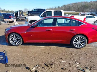 2021 Cadillac CT5 Premium Luxury with VIN 1G6DN5RK8M0117418, listed as a IAAI auction lot 41317069 with 6,982 mi miles and . Bid and sale history available at carsss.com. Image 14.
