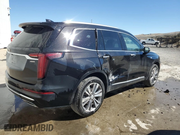 2024 Cadillac XT6 AWD Premium Luxury with VIN 1GYKPDRS5RZ728514, listed as a Copart auction lot 50507705 with 14,666 mi miles and Non repairable. Bid and sale history available at DreamBid. Image 3.