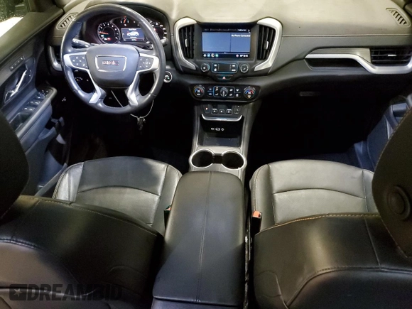 2021 GMC Terrain SLT with VIN 3GKALVEV6ML300037, listed as a Copart auction lot 59799805 with 30,798 mi miles and Salvage title. Bid and sale history available at DreamBid. Image 8.