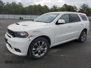 2019 Dodge Durango R/T with VIN 1C4SDJCT8KC549164, listed as a Copart auction lot 53243445 with 87,457 mi miles and Salvage Title. Bid and sale history available at carsss.com. Image 1.