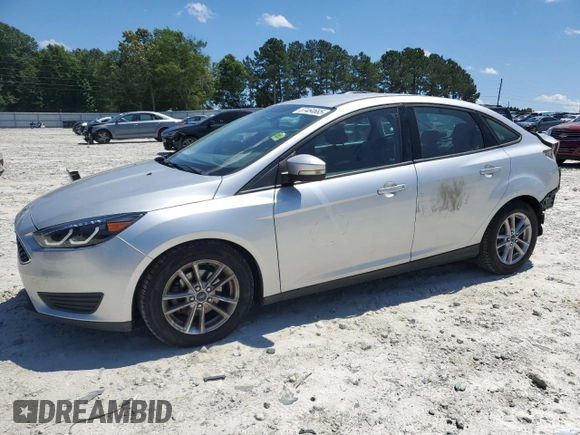 2017 Ford Focus SE with VIN 1FADP3F27HL223918, listed as a Copart auction lot 57464685 with 134,253 mi miles and Salvage title. Bid and sale history available at DreamBid. Image 1.