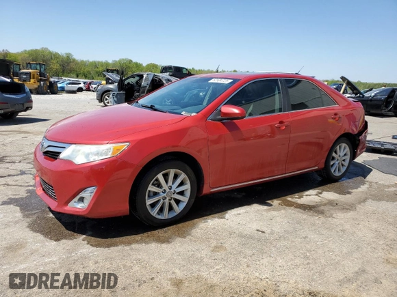 2012 Toyota Camry L with VIN 4T1BF1FK7CU537477, listed as a Copart auction lot 52504725 with 130,872 mi miles and Salvage Title. Bid and sale history available at DreamBid. Image 1.