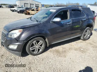 2016 Chevrolet Equinox LTZ with VIN 2GNFLGEK7G6262448, listed as a Copart auction lot 49449885 with 180,608 mi miles and Salvage Title. Bid and sale history available at carsss.com. Image 1.