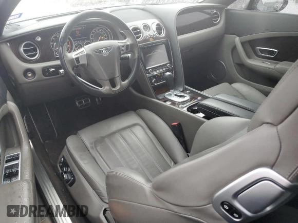 2014 Bentley Continental GT with VIN SCBFT7ZA2EC088631, listed as a Copart auction lot 88113335 with 40,199 mi miles and Salvage Title. Bid and sale history available at DreamBid. Image 8.