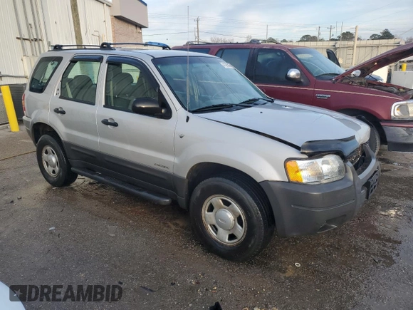 2002 Ford Escape XLS Choice with VIN 1FMYU01162KC61229, listed as a Copart auction lot 41985085 with 74,203 mi miles and Salvage title. Bid and sale history available at DreamBid. Image 4.