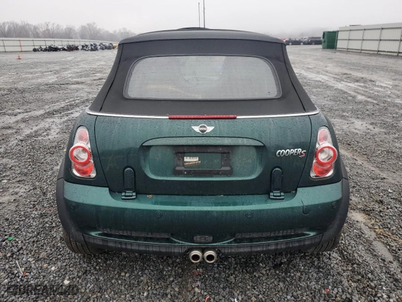 2008 MINI Cooper Convertible S with VIN WMWRH33518TU81148, listed as a Copart auction lot 82677354 with 91,539 mi miles and Salvage Title. Bid and sale history available at carsss.com. Image 6.