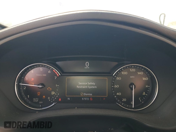 2019 Cadillac XT4 FWD Premium Luxury with VIN 1GYFZCR42KF104457, listed as a Copart auction lot 52783485 with 57,572 mi miles and Salvage title. Bid and sale history available at DreamBid. Image 9.