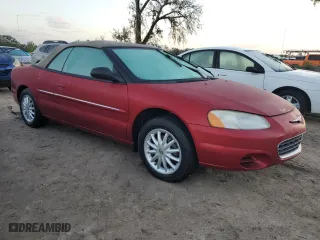 2002 Chrysler Sebring LX with VIN 1C3EL45X32N138927, listed as a Copart auction lot 75930324 with 47,350 mi miles and Non Repairable. Bid and sale history available at carsss.com. Image 4.