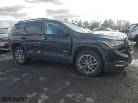 2017 GMC Acadia SLE with VIN 1GKKNTLSXHZ231377, listed as a Copart auction lot 44758125 with 0 mi miles and Salvage Title. Bid and sale history available at carsss.com. Image 4.