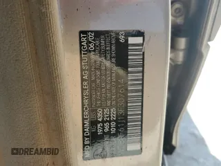 2003 Mercedes-Benz C 240 с VIN WDBRF61J13F307614, выставлен на аукционе Copart как лот 51141135 с пробегом 22 649 миль миль и Списание • Salvage title. История ставок и продаж доступна на DreamBid. Изображение 14.