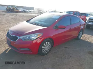2016 Kia Forte LX with VIN KNAFK4A6XG5558849, listed as a IAAI auction lot 42115950 with 171,839 mi miles and . Bid and sale history available at carsss.com. Image 2.