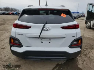 2020 Hyundai Kona SEL with VIN KM8K2CAA1LU470154, listed as a Copart auction lot 52005985 with 46,957 mi miles and Clean Title. Bid and sale history available at carsss.com. Image 6.