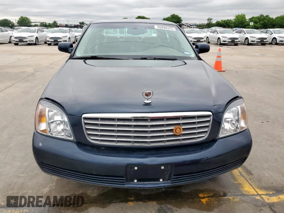 2005 Cadillac DeVille z VIN 1G6KD54Y75U129768, wystawiony jako Copart lot #55890325 z przebiegiem 97 463 mil mil oraz Czysty tytuł • Clean title. Historia ofert i sprzedaży dostępna na DreamBid. Obrazek 5.
