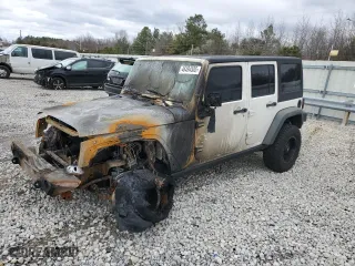 2010 Jeep Wrangler Unlimited Rubicon with VIN 1J4HA6H13AL202972, listed as a Copart auction lot 46494505 with 0 mi miles and Salvage Title. Bid and sale history available at carsss.com. Image 1.