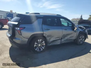 2025 Chevrolet Equinox FWD LT with VIN 3GNAXHEG7SL159020, listed as a Copart auction lot 49687435 with 3,745 mi miles and Salvage Title. Bid and sale history available at carsss.com. Image 3.