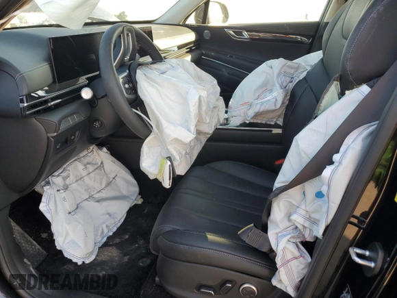 2025 Genesis GV80 Standard with VIN KMUHFESB6SU236741, listed as a Copart auction lot 53911785 with 1,203 mi miles and Salvage Title. Bid and sale history available at DreamBid. Image 7.