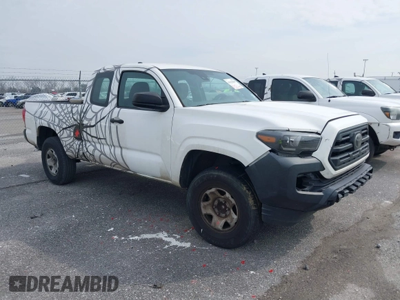 2018 Toyota Tacoma SR with VIN 5TFRX5GN9JX114752, listed as a IAAI auction lot 41313849 with 248,901 mi miles and . Bid and sale history available at DreamBid. Image 1.