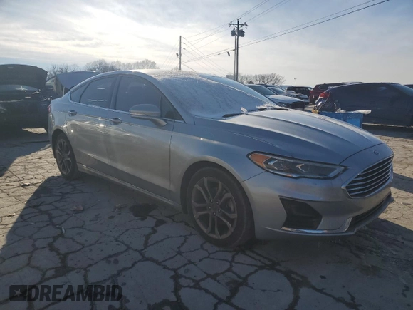 2020 Ford Fusion SEL with VIN 3FA6P0CDXLR207655, listed as a Copart auction lot 87379564 with 134,318 mi miles and Salvage title. Bid and sale history available at DreamBid. Image 4.