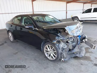 2011 Lexus IS 250 with VIN JTHBF5C24B5131003, listed as a IAAI auction lot 42650384 with 108,581 mi miles and . Bid and sale history available at DreamBid. Image 1.