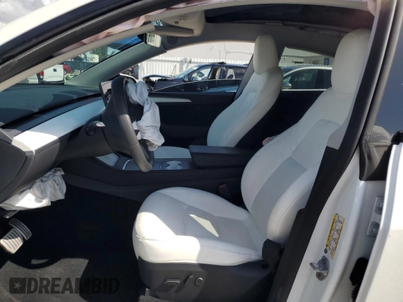 2023 Tesla Model Y Performance with VIN 7SAYGDEF0PF832570, listed as a Copart auction lot 51141415 with Not Provided miles and Non Repairable. Bid and sale history available at DreamBid. Image 7.