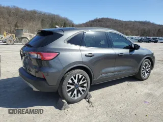 2020 Ford Escape SE Sport Hybrid with VIN 1FMCU9BZ4LUC19926, listed as a Copart auction lot 49586745 with 97,963 mi miles and Salvage Title. Bid and sale history available at DreamBid. Image 3.