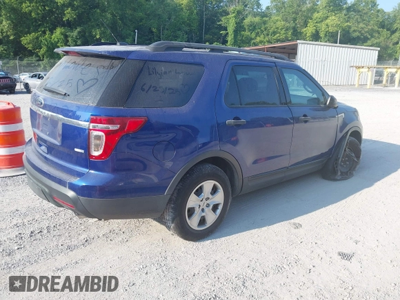 2013 Ford Explorer with VIN 1FM5K8B82DGA89578, listed as a IAAI auction lot 42502355 with 121,887 mi miles and . Bid and sale history available at DreamBid. Image 4.