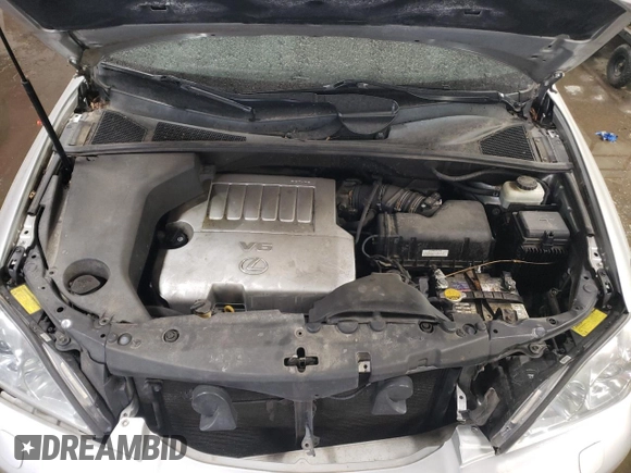 2009 Lexus RX 350 with VIN 2T2HK31U09C126826, listed as a Copart auction lot 52184505 with 114,613 mi miles and Salvage Title. Bid and sale history available at DreamBid. Image 11.