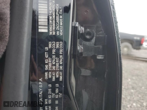2018 Jeep Renegade Latitude z VIN ZACCJABB0JPH49634, wystawiony jako Copart lot #56703905 z przebiegiem 99 309 mil mil oraz Szkoda całkowita • Salvage title. Historia ofert i sprzedaży dostępna na DreamBid. Obrazek 13.