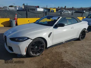 2024 BMW M4 Competition xDrive with VIN WBS33BA06RCP68911, listed as a IAAI auction lot 41166456 with 11,081 mi miles. Bid and sale history available at carsss.com. Image 2.