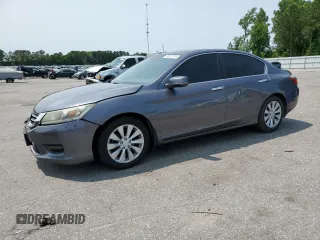 2015 Honda Accord EX-L с VIN 1HGCR2F8XFA016674, выставлен на аукционе Copart как лот 59257745 с пробегом 163 598 миль миль и Списание • Salvage title. История ставок и продаж доступна на DreamBid. Изображение 1.